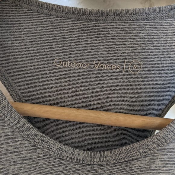 Outdoor Voices Blue Quartz Athena Crop M - Picture 4 of 7